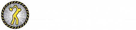 Rage Room Long Logo White
